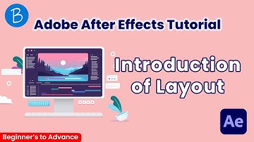 Basic Introduction to Layout of After Effects || Learn Workspace ||
