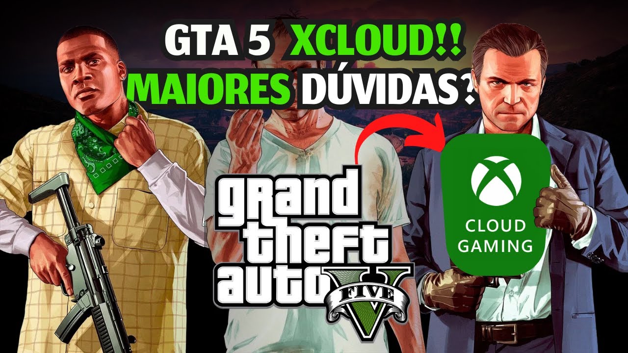 GTA 5 no XCLOUD!!! Incrível! #jonymzs #cloudgaming #cloudgamingbrasil
