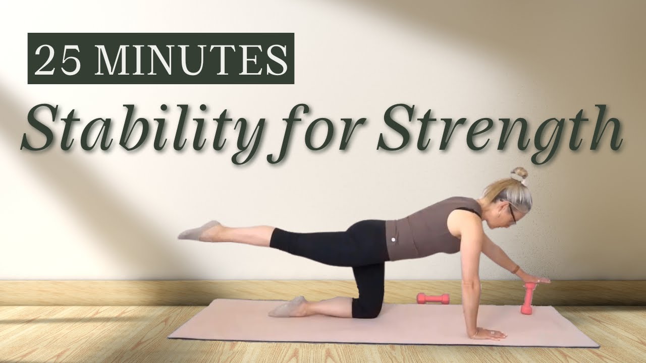 25 MIN PILATES WORKOUT | Stability for Strength