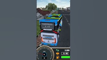 Mobile Bus Simulator 🚍   Nise graphics 🚦 #mobilebussimulator #mobilegame #busdriving #shorts