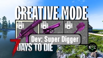 How to Use Creative Mode & Best Dev Tools | 7 Days to Die Guide