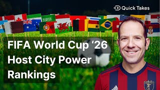 Lighthouse Quick Takes - FIFA World Cup group stage host city power ranking