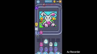 Pixel Flow level 132 Walkthrough Solution 
