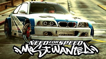 NFS Most Wanted BMW M3 GTR Vs Razor Trailer - Cinematic Action with Style
