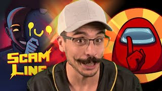 PHONE CALL CHAOS! (Scam Line - Social Deception Game) | Among Us After! screenshot 1