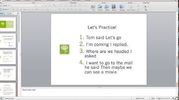 Formatting Dialogue Correctly
