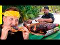 ¡Preparando un CERDO ENTERO al estilo Jerk en Jamaica! ¡El tour definitivo del Jerk jamaicano!