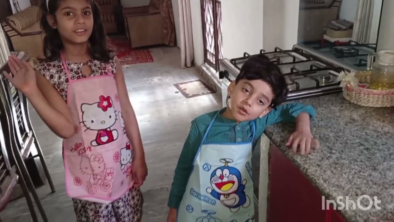 Making donuts 🍩 with little chefs 😋 🧑‍🍳