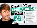 ChatGPT ist UNGLAUBLICH! (7 Geheime Codes für Anfänger)