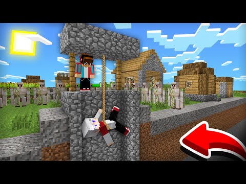 МЫ С ТОПОВСКИМ СБЕЖАЛИ ИЗ САМОЙ ЗАЩИЩЁННОЙ ДЕРЕВНИ В МАЙНКРАФТ | Компот Minecraft
