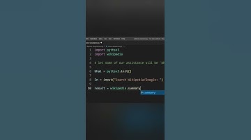 Create a Voice assistance using 7 lines of python | #python #shorts