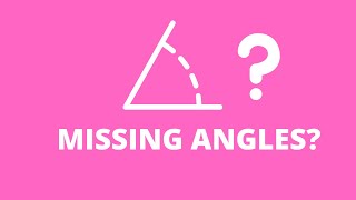 How to Find the Missing Angle in a Triangle Involving Algebra Using the Angle-Sum Theorem (2020)