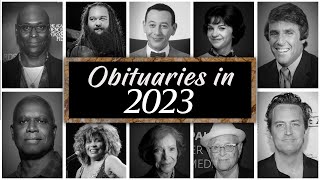 Obituary in 2023: Famous Faces We Lost in 2023