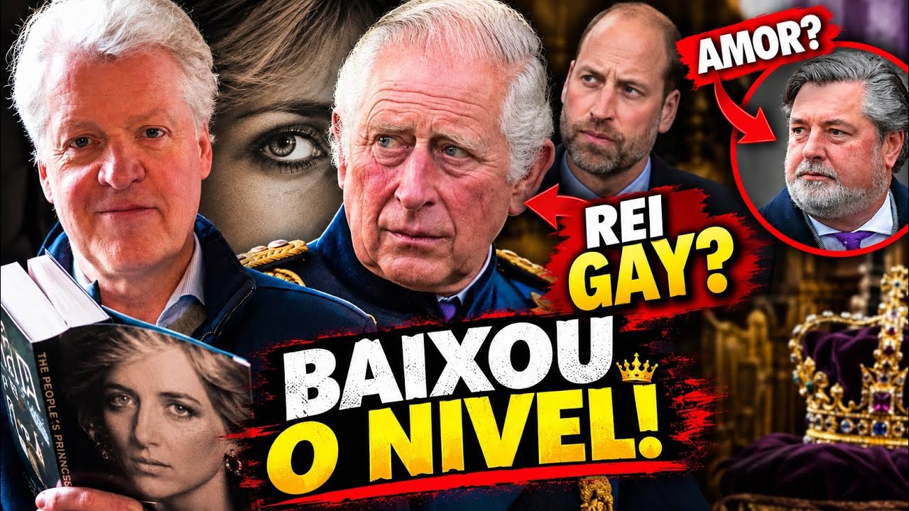 WILLIAM NÃO FOI AVISADO DO LIVRO E TIO EXPÕE PAIXÃO DO REI POR FUNCIONÁRIO