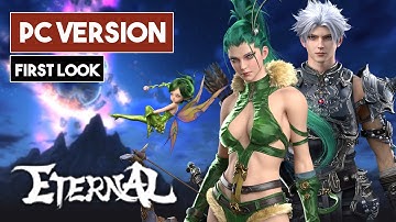 ETERNAL PC Version Gameplay First Look - MMORPG by Asobimo