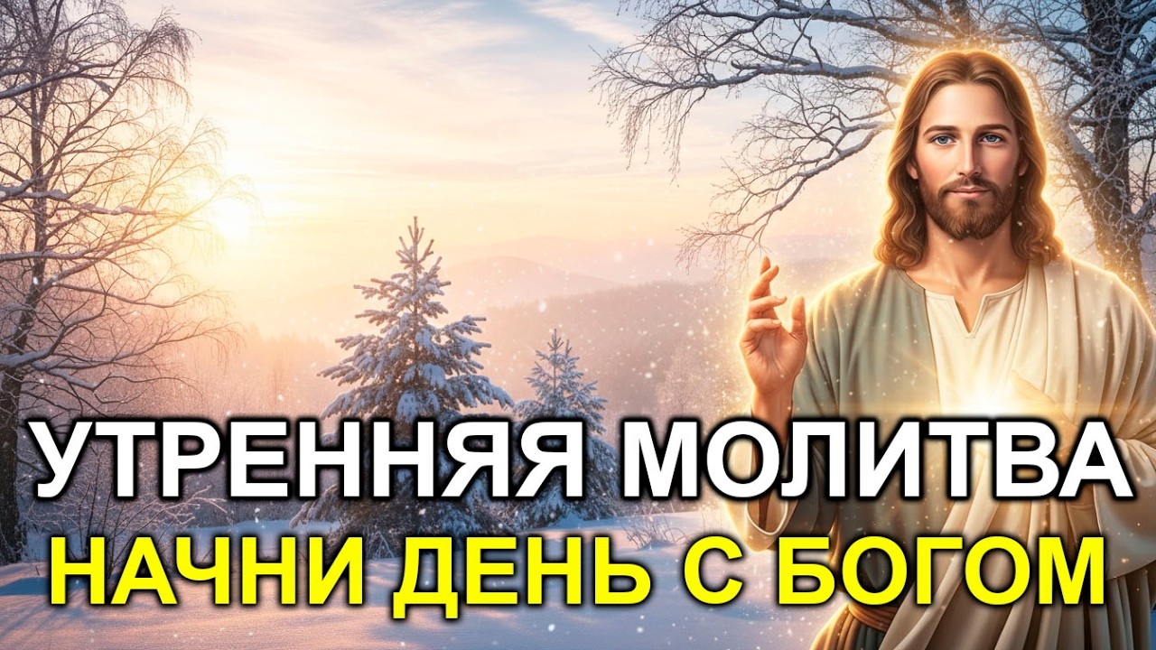 УТРЕННЯЯ МОЛИТВА Бог откроет для тебя ВСЕ двери сегодня! Удивительное чудо до вечера