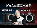 【カメラ】EOS R6 VとEOS R6 MarkⅢ どっちを選べば良い!