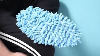 Gpct640 - Mop Slippers Shoes Cover Floor Cleaning Socks Reusable Multi-Function Duster