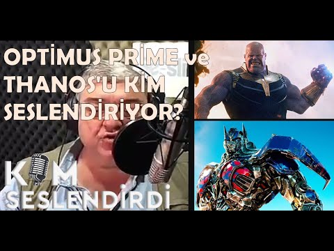 Optimus Prime ve Thanos'u Kim Seslendiriyor? #OptimusPrime #Thanos #KimSeslendirdi #AyhanKahya