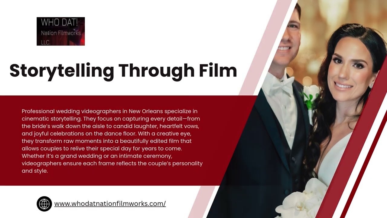 Wedding Videography New Orleans   Whodatnationfilmworks com