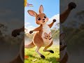 Little Kangaroo Song | English Nursery Rhymes for Children's | Galatta Kids | Animal song | Shorts