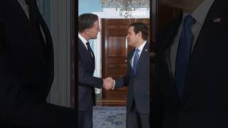 Rubio meets with NATO chief Rutte
