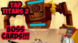 TAP TITANS 2 | CLAN BOSS CARDS!!! screenshot 4