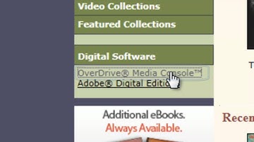 Downloading OverDrive Media Console 2012