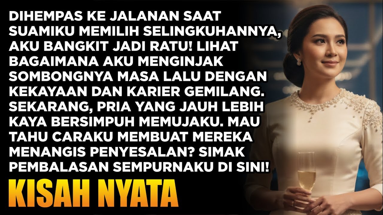 SUAMIKU SELINGKUH NAMUN TAKDIR MENGGANTIKANNYA DENGAN PRIA LAIN YANG LEBIH KAYA & KESUKSESAN KARIRKU