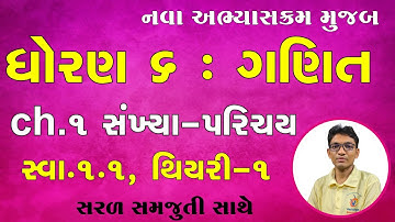 Dhoran 6 ganit paath 1 | Std 6 maths chapter 1 | Swadhyay 1.1 | ધોરણ 6 ગણિત પ્રકરણ 1। સ્વાધ્યાય 1.1
