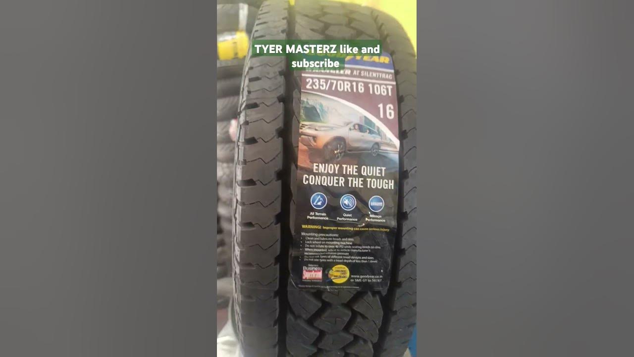 Goodyear Wrangler AT SilentTrac235/70 R 16 Tubeless 106 T Car Tyre# ...