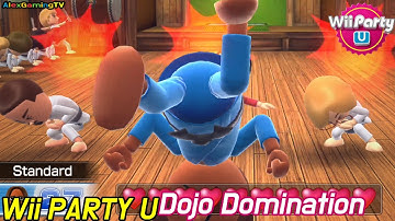 Wii Party U - Dojo Domination ( Standard Mode, Eng Sub ) Player George