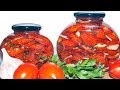 🍅Пикантный деликатес итальянской кухни - вяленые помидоры! Вяленые томаты в домашних условиях!