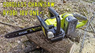 Cordless chain saw RYOBI 18V ONE BRUSHLESS 12 model P549
