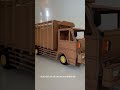 miniatur truk umplung hidrolik dari kardus  #short
