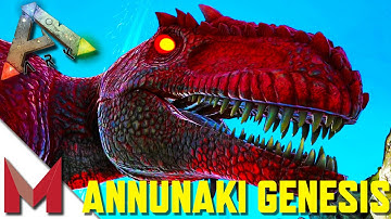 ANNUNAKI GENESIS MOD - ALPHA GIGANOTOSAURUS TAME AND TRAIN! - S2E7 Gameplay
