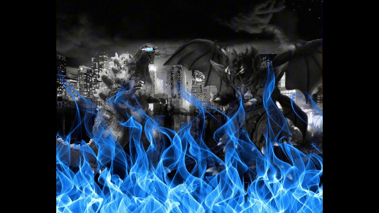 Burning Godzilla sings Stronger Than You