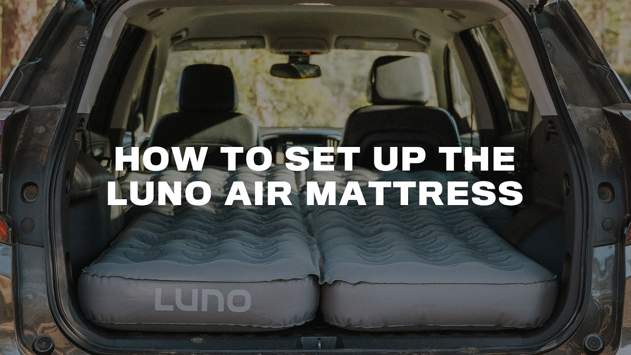 Luno® – Air Mattress 2.0 – Tesla Model Y