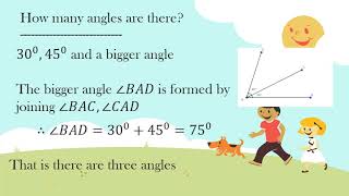 Adding Angles(Joining Angles)