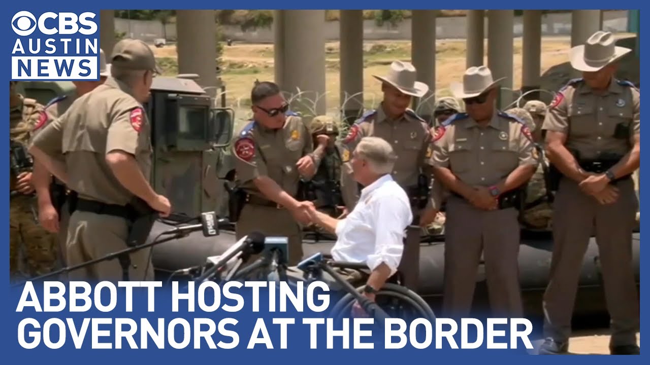 GOP governors to meet in Eagle Pass, Texas for border briefing - YouTube