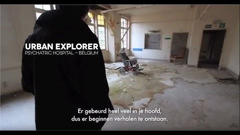 Urban Explorer in a Psychatric Hospital somewhere in Belgium