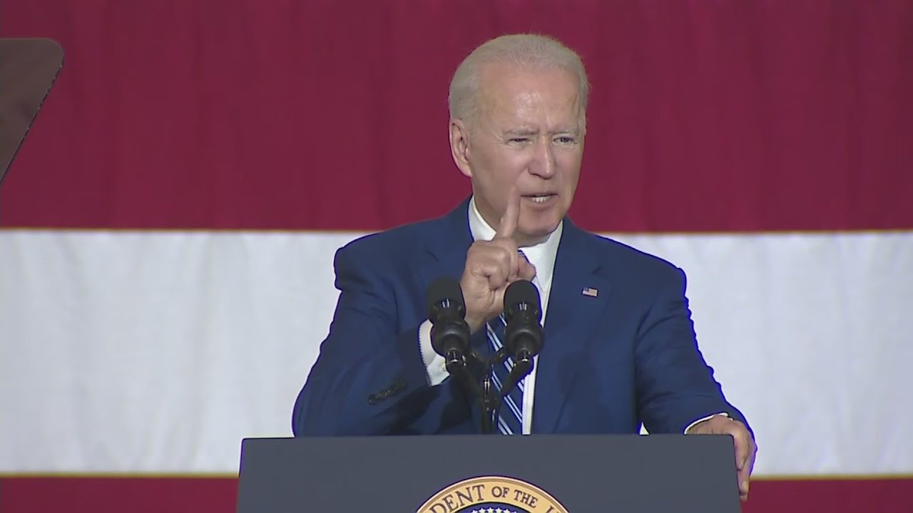 WATCH: President Biden speaks at Joint Base Langley-Eustis on Friday ...