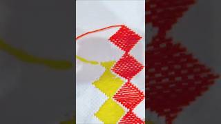 woolen work #woolembroidery #shortvideo #shorts #yt #art
