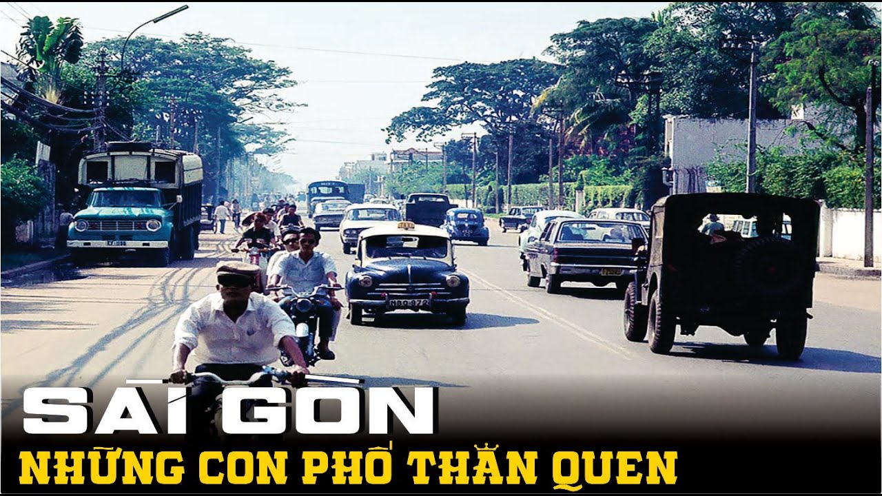 Đường Phố Sài Gòn Trước 1975. Hành Trình Về Sài Gòn Xưa Qua 50 Bức Ảnh Tuyệt Đẹp | Ký Sự Ảnh Xưa