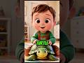 This is a Green Turtle #toddleractivities #earlylearning #animationforkids