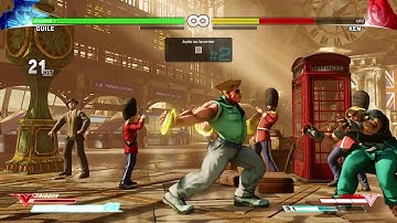 STREET FIGHTER V - Guile Setup V-Skill / Combo V-Trigger CA