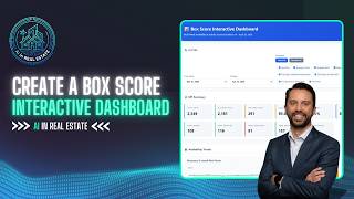 AI in Real Estate | Transforming Box Score Files Into an Interactive Dashboard