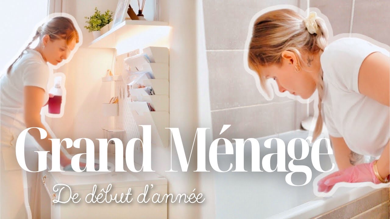 GRAND MÉNAGE DE DÉBUT D’ANNÉE 🫧| Motivation nettoyage 2025 • Bien commencer l’année • Maison propre