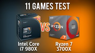 Intel Core i7 980X vs Ryzen 7 3700X [Performance Test] "SEAITER"