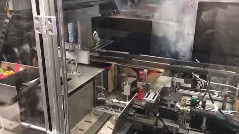 Instant noodles carton case packer case packaging line